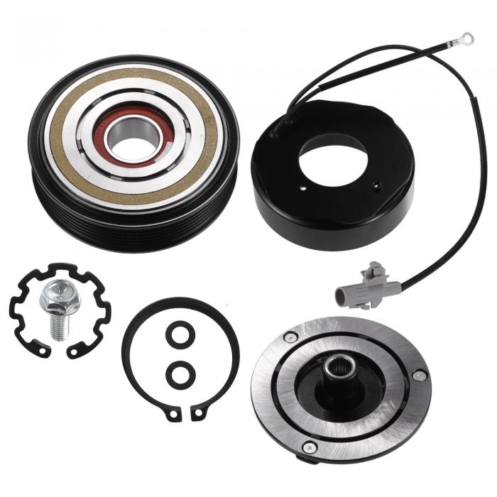 ACコンプレッサークラッチキット交換品 Toyotaに対応 Sequoiaに対応 2001-2007 8 CYL 4.7Lに対応 1セット