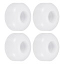 PATIKIL 52 mm スケートボードホイール 4個 ストリートホイール スケートボード用 クルーザーホイール交換用 95A ホワイト