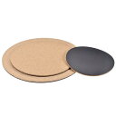 コルクプラントパッド ラウンド プラスチック 吸水防水コースターパッド 家庭園芸ポット用 152 mm 203 mm 254 mm 3in1セット