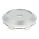 VekAuto 車輪ハブセンターキャップ68mm 2.68" ODセンターハブカバー 車両およびトラック用 擦り傷に強いスタイリッシュなデザイン ABSプラスチック シルバートーン
