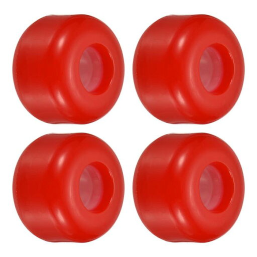 PATIKIL 54 mm スケートボードホイール 4個 ストリートホイール スケートボード用 クルーザーホイール交換用 85A レッド PATIKIL 54 mm スケートボードホイール 4個 ストリートホイール スケートボード用 クルーザーホイール交換用 85A レッド