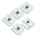 スライドインTナット 2020シリーズアルミニウム押し出しプロファイル用 M3ネジ付きプロファイル 12個