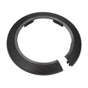 パイプカバーデコレーション 90mm PPプラスチック ラジエーターエスカッシャン水道管排水ラインカバー ブラック 10個