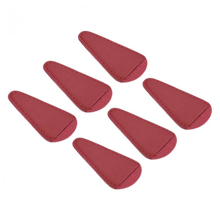 PATIKIL 74mm x 37mm PUレザー はさみの鞘 6個 シザーカバープロテクター 携帯用回収バッグ 眉毛カット..