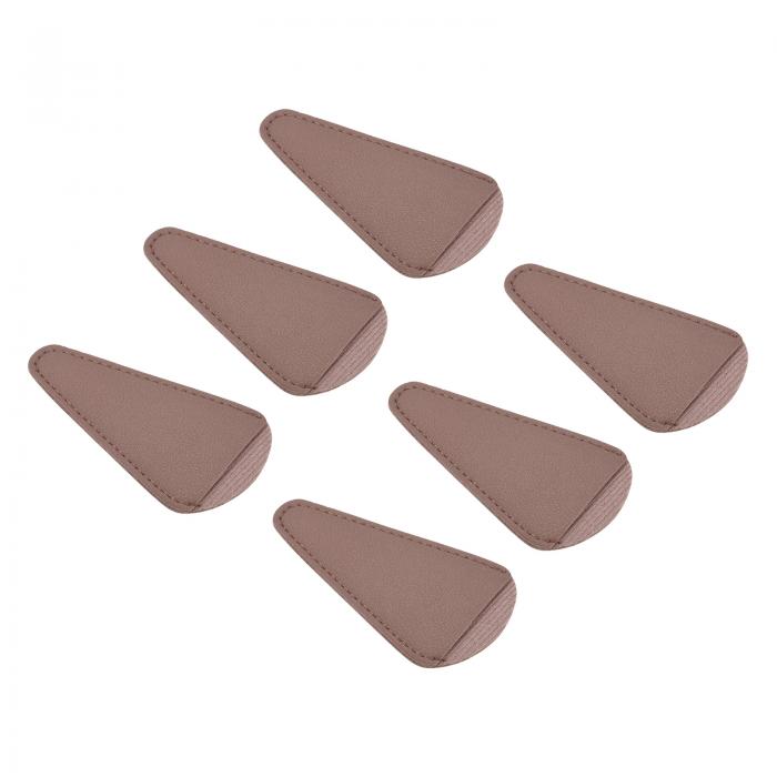 PATIKIL 101mm x 55mm PUレザー はさみの鞘 6個 シザーカバープロテクター 携帯用回収バッグ 眉毛カッ..