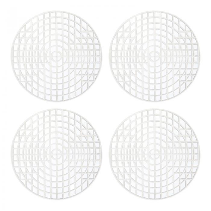 プラスチックメッシュキャンバスシート ラウンド ブランクキャンバス 刺繍針先 ニットかぎ針編み用 9.6..