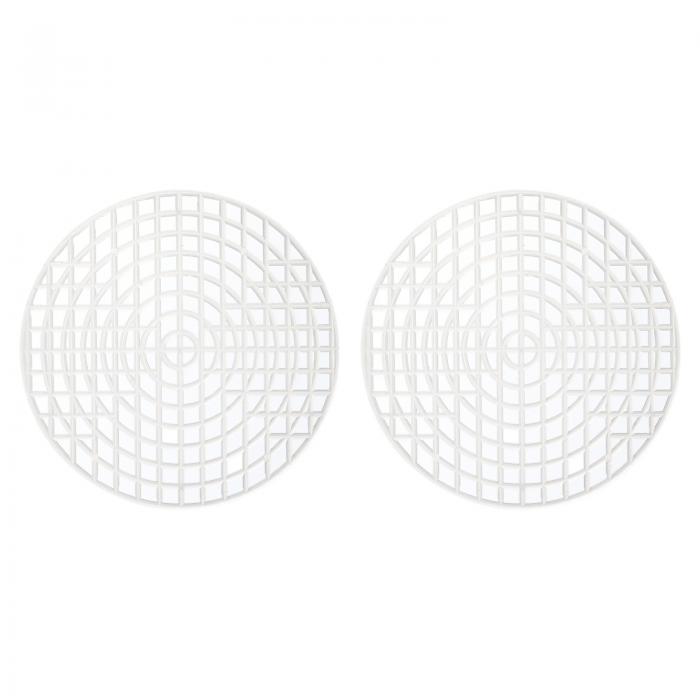 プラスチックメッシュキャンバスシート ラウンド ブランクキャンバス 刺繍針先 ニットかぎ針編み用 9.6..