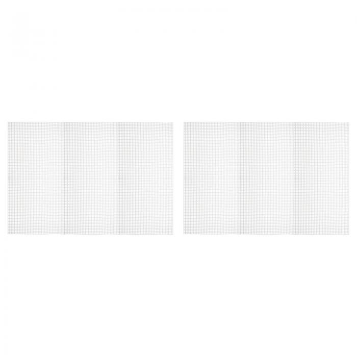 プラスチックメッシュキャンバスシート ブランクキャンバス 長方形 4 mm穴 刺繍針先 ニットかぎ針編み..