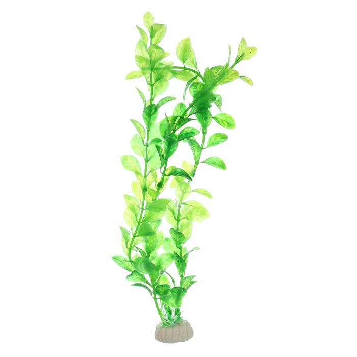 VOCOSTE 水族館プラスチック植物 人工水生植物 水槽 植物の装飾用 グリーン 26 cm 1個