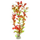 VOCOSTE 水族館プラスチック植物 人工水生植物 水槽 植物の装飾用 レッド 26 cm 1個