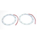 2個入り 100mm レッド 33 SMD LED 自動車 リアエンジェル アイリングライト DC 12V(2)