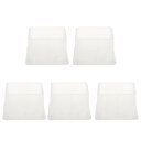 家具脚カバー クリア PVC チェア Square フィート カバー 家具グライド フロア プロテクター 5個入り (25x25mm) インナーサイズ ノイズ減らし スクラッチ防止