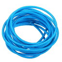 PATIKIL 3 m 14AWG 電線 絶縁 高温耐性 電気 柔軟 シリコンケーブル ランプ ボイラー ヒーター用 ブルー(3)