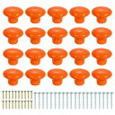 20個のセラミックキャビネットノブ 32mm/1.26