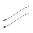 アラームライト プラスチック製 レッド カーアラームダッシュマウントライト DC 12V 2個入り