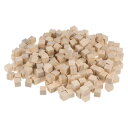 ウッドブロック 工作用 1 cm 未仕上げ 木製キューブ パイン材 スクエアブロック DIYクラフトプロジェクト用 300個