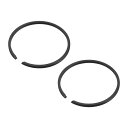ピストンリングセット 2個 31mm x 1.5mm 標準サイズ ピストンリング チェーンソー 交換部品に適合