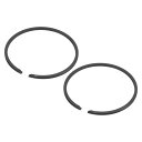 ピストンリングセット 2個セット 47mm x 1.5mm 標準サイズ ピストンリング チェーンソー 交換部品に適合