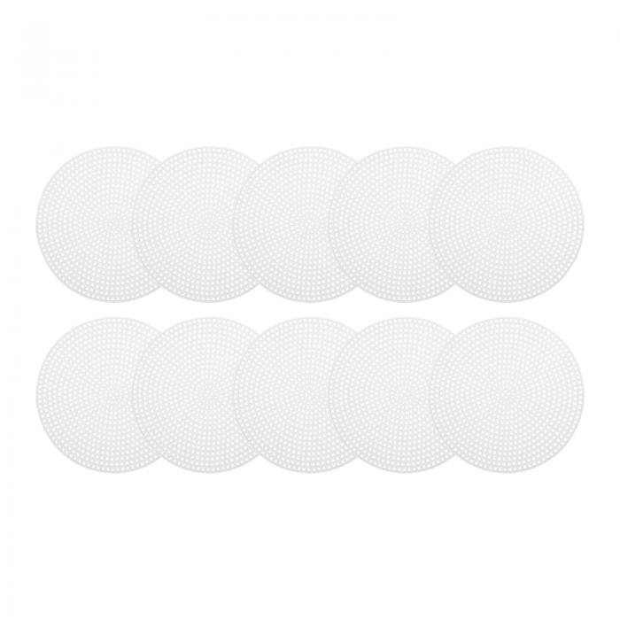 プラスチックメッシュキャンバスシート ラウンド ブランクキャンバス 刺繍針先 ニットかぎ針編み用 11...