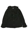 Allegra K ブラウス レディース 長袖 シフオンブラウス フリル シャツ オフィス カジュアル トップス 着痩せ おしゃれ ボウタイブラウス 通勤 OL...