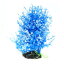 VOCOSTE 水族館プラスチック植物ツリー 水族館 模擬 プラスチック 植物 水槽 風景植物装飾用 1個 ブルー