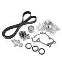 X AUTOHAUX 1セットのタイミングベルトとウォーターポンプNo.1356809080/135030A010 Toyotaに対応カムリ3.0L 2995c...