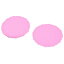 コースター アパート シリコーン ノンスリップ 耐熱性 ティーポット カップ コースター ピンク 6個入り