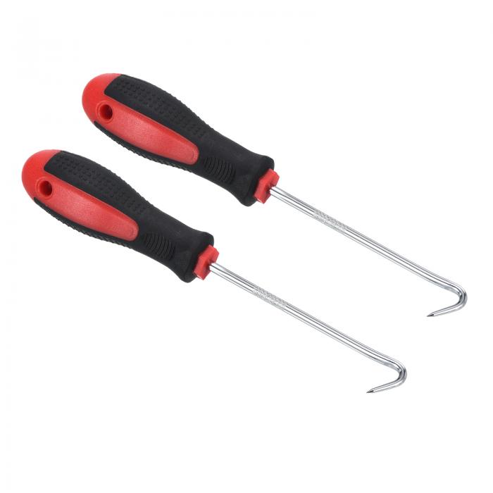 PATIKIL Oリング 90度 フック 150mm 2個入り オイルシール ガスケット 精密ドライバ 引抜器 取外し工具..