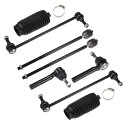 X AUTOHAUX クライスラーに対応 タウン&カントリーおよびダッジに対応 グランド キャラバン用のフロントサスペンションキット インナー アウター タイロ...