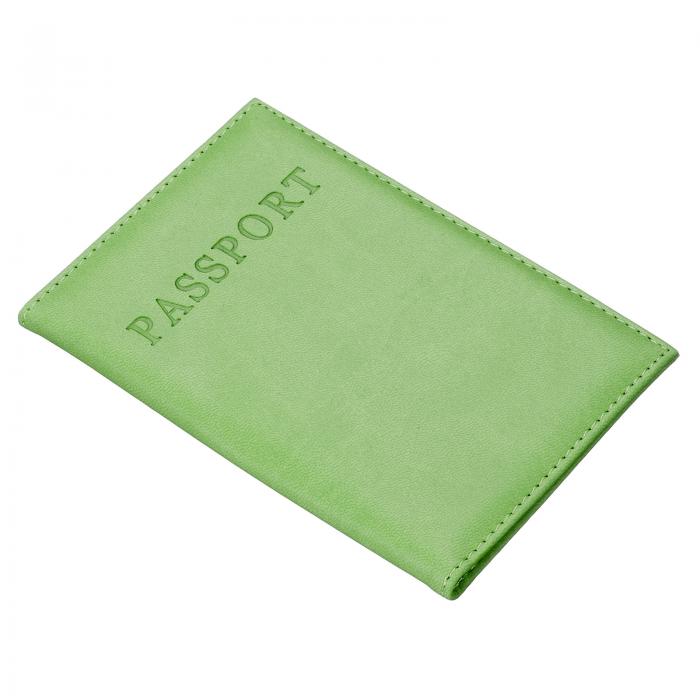 PATIKIL 14 x 9.9 cm パスポートホルダーカバー PUレザー トラベルウォレットカードケースドキュメントプロテクター 平滑面 カードスロット付き グリーン