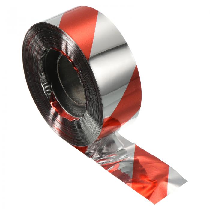 PATIKIL 鳥反射恐怖テープ 100m x 2.4cm PET 両面 はじくリボン 遠ざける鳥 ガーデン ファーム ホーム..