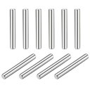 ダボピン 304ステンレス鋼 円筒棚支持ピン 10個 1.5mm x 12mm
