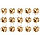 パイプ継手 パイプコネクタ パイププラグ 3/8NPT オス 六角カウンターサンクプラグ ソケットドライブ皿穴 15個入り