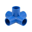 5方向PVCフィッティングエルボー - PVC家具 - PVC肘掛け用スプリンクラースプリンクラー ブルー 20mm、10個