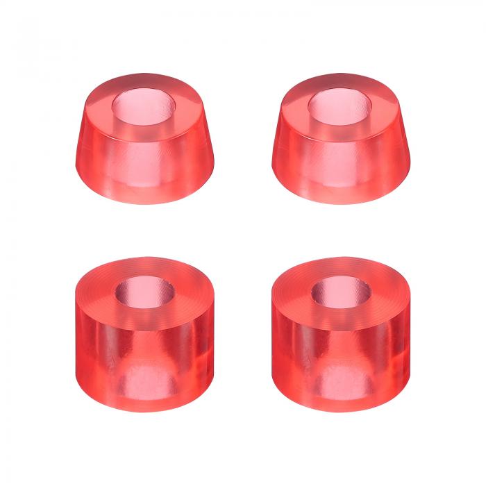 PATIKIL スケートボードブッシング 90A PUロングボードトラッ クブッシング再構築キット スケートボー..