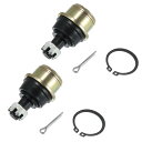 X AUTOHAUX フロントアッパーロアボールジョイント 51375-HP5-601 513 55-HN0-A01 交換用 Hon daに対応 For eman 500に対応 2005-2019に対応 Hon daに対応 Pion eer Rancherに対応 2セット