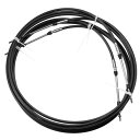 Motoforti マリンスロットルシフトリモコンボックスケーブル タイプ3300/33C Yam ahaに対応 船外機モーターステアリングシステム用 ブラック...