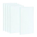 溶接ヘルメット内側カバーレンズ 暗化溶接フィルター用 保護レンズ用 置換 105x53x0.8mm クリア 5個