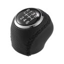 ACROPIX ブラ ック6速マニュアルギアシフトノブスティックシフターレバーヘッドボール、Peugeotに対応に対応 Boxer 2002-2014用 - 1...