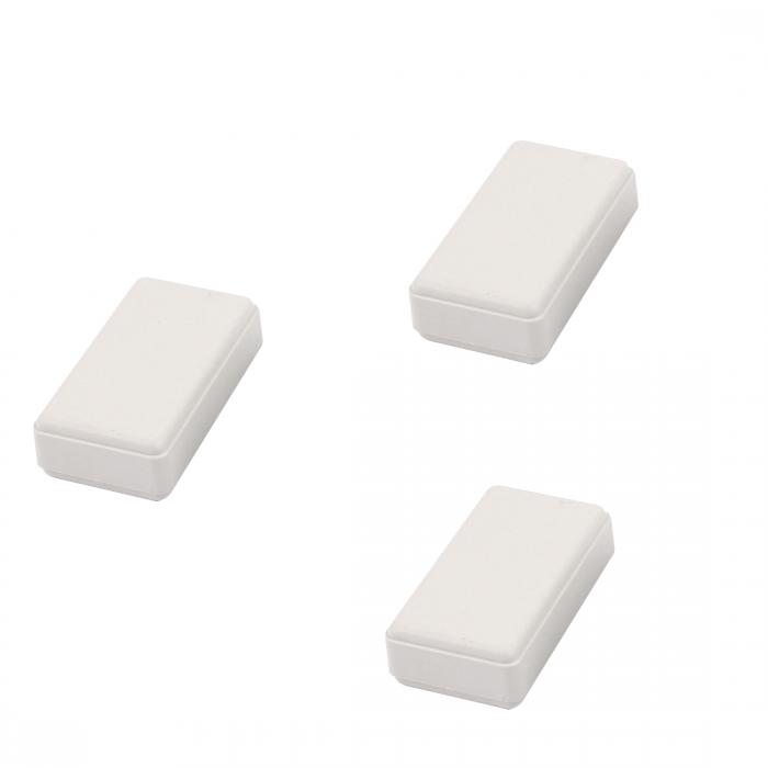ジャンクションボックス 電子プロジェクトケース 密封 プラスチック エンクロージャ 50 x 28 x15mm 3個..