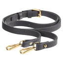 ハンドバッグストラップ レザー調節可能な交換用ストラップ 女性用 クロスボディハンドバッグ 1.6 cm幅 106-130 cm長さ グレー