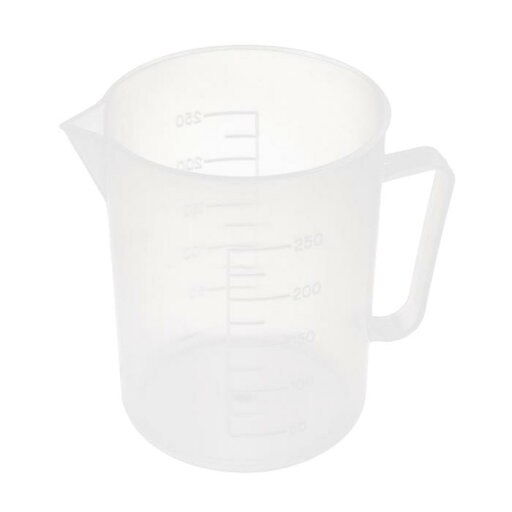 プラスチック製 測定シリンダービーカーカップメジャ 250mL 7センチメートルX 9センチメートルクリア プラスチック製 測定シリンダービーカーカップメジャ 250mL 7センチメートルX 9センチメートルクリア