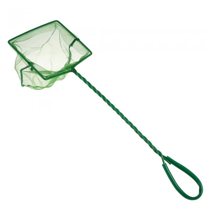 VOCOSTE 魚網 水槽のアクセサリー 水族館 アクアリウム 小魚用細目網 ファインネット グリーン 12.2cm ..