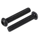 六角穴付きボルト 六角ソケットボタンヘッド キャップボルト 合金鋼 M6x35 mm 25個入り