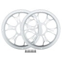 ACROPIX ユニバーサル6インチカースピーカーグリルカバー ラウンド6インチオーディオスピーカーサブウーファーガード保護ケース マウンティングスクリュー付き...