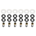 A ABSOPRO 燃料噴射器 Oリングシールとマイクロフィルター燃料噴射器修理キット Nissanに対応