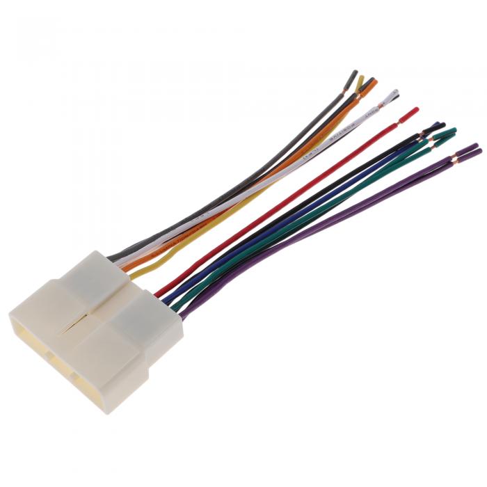 HOPESPANNER 71-1720 カーステレオCDプレーヤー配線ハーネスセットワイヤーラジオアダプターHondaに対応 アコード 1986-1997 1 Pc