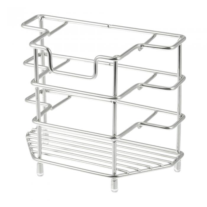 VOCOSTE 電動歯ブラシスタンド 歯ブラシホルダー 歯ブラシ立て 歯ブラシ置き 水切り 速乾 洗面所 バスルーム 収納 銀