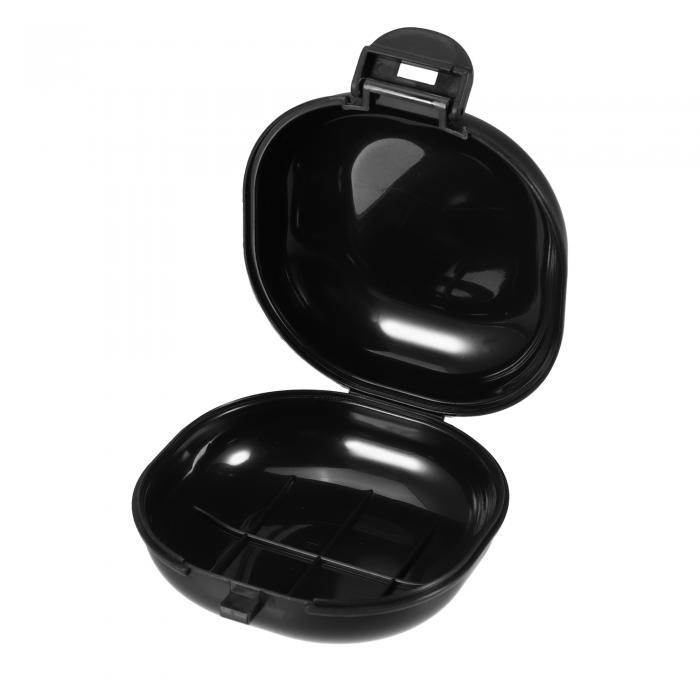 VOCOSTE ソープディッシュ 石鹸ケース 石鹸ホルダー 旅行用 カバー付き 旅行 キャンプ ジム アウトドアに適用 携帯便利 9.1x8.8x4.3cm 1...