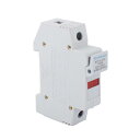 ヒューズホルダ プラスチック製グレーホワイト 35mmDINレール AC 380V 32A RT18-32Xモデル